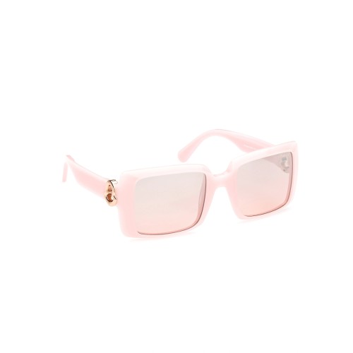 Moncler ML0244 PROMENADE - 72Z - 53 Lunettes de soleil Rose Angulaire