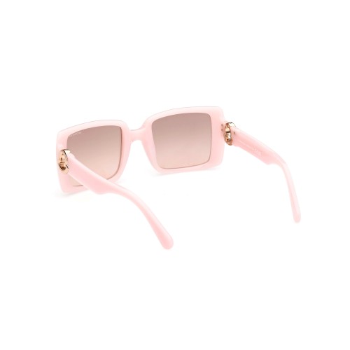 Moncler ML0244 PROMENADE - 72Z - 53 Lunettes de soleil Rose Angulaire