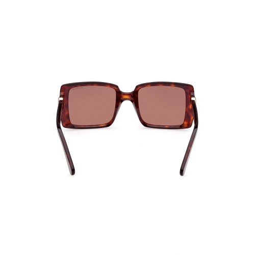 Moncler ML0244 PROMENADE - 52E - 53 Lunettes de soleil Havane Angulaire