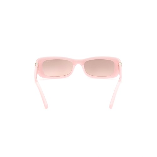 Moncler ML0245 MINUIT - 72Z - 55 Lunettes de soleil Rose Angulaire