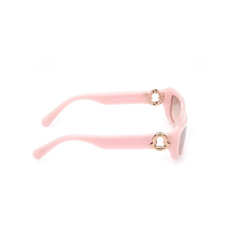 Moncler ML0245 MINUIT - 72Z - 55 Lunettes de soleil Rose Angulaire