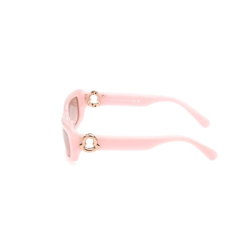 Moncler ML0245 MINUIT - 72Z - 55 Lunettes de soleil Rose Angulaire