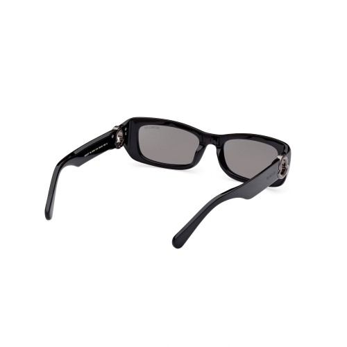 Moncler ML0245 MINUIT - 01A - 55 Lunettes de soleil Noir Angulaire