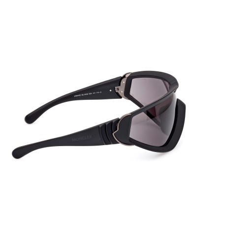 Moncler ML0249 WRAPID - 02A Lunettes de soleil Noir Bouclier