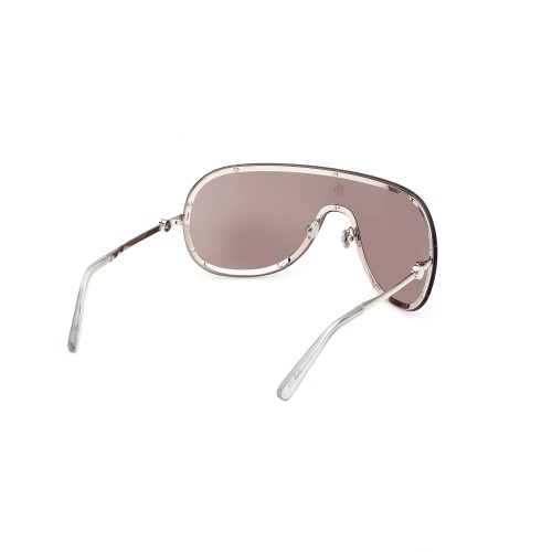 Moncler ML0256 AVIONN - 16C - 138 Lunettes de soleil Silver Shield