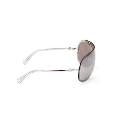 Moncler ML0256 AVIONN - 16C - 138 Lunettes de soleil Silver Shield