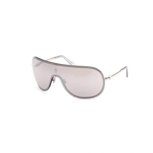 Moncler ML0256 AVIONN - 16C - 138 Lunettes de soleil Silver Shield