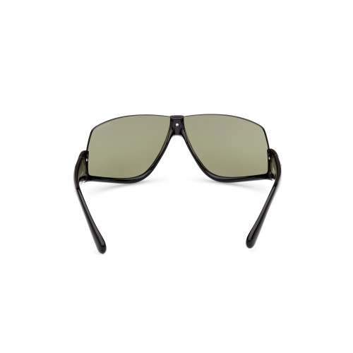 Moncler ML0269 VYZER - 01N - 143 Lunettes de soleil Noir Bouclier