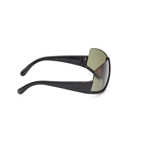 Moncler ML0269 VYZER - 01N - 143 Lunettes de soleil Noir Bouclier