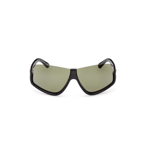 Moncler ML0269 VYZER - 01N - 143 Lunettes de soleil Noir Bouclier