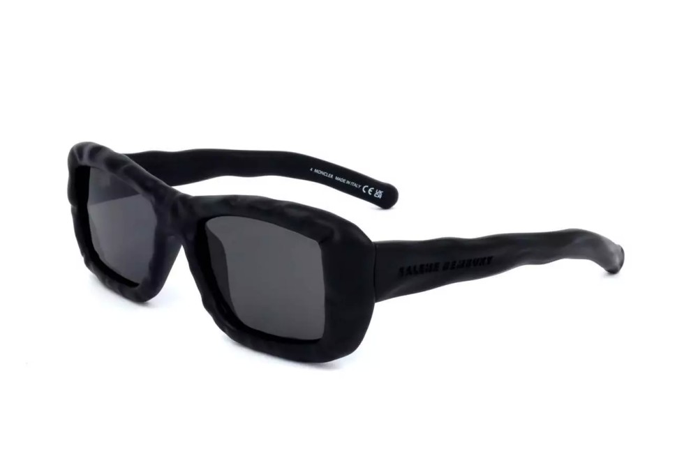 Moncler ML0292-P - 02A - 54 Lunettes de soleil Noir Angulaire