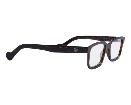 Moncler ML5004 - 052 - 52 Cadres optiques Havane foncé Angulaire