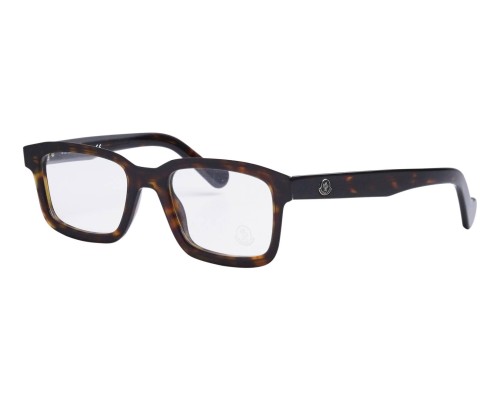 Moncler ML5004 - 052 - 52 Cadres optiques Havane foncé Angulaire