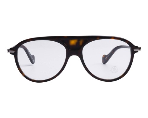 Moncler ML5033 - 052 - 55 Cadres optiques Havane foncé Pilote (Aviateur)