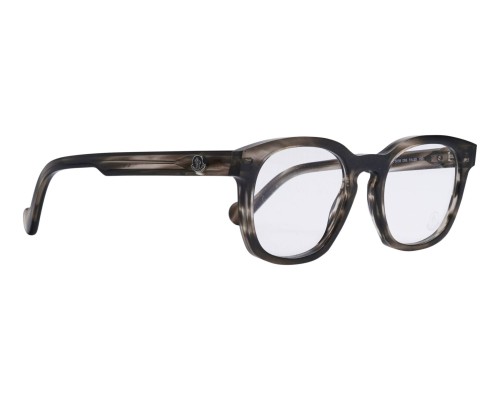 Moncler ML5039 - 056 - 51 Cadres optiques Gris, À motifs Coussin arrondi