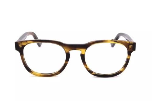 Moncler ML5052 - 051 - 52 Cadres optiques Havane Coussin arrondi