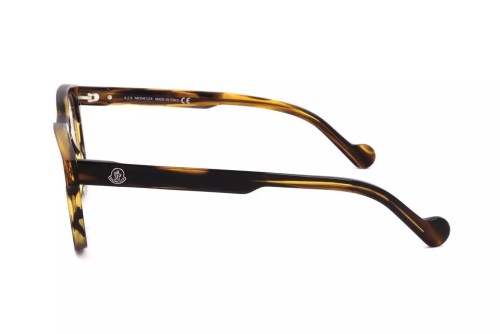 Moncler ML5052 - 051 - 52 Cadres optiques Havane Coussin arrondi