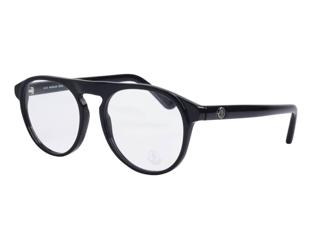 Moncler ML5054 - 001 - 54 Cadres optiques Noir Pilote (Aviateur)