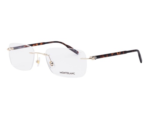 Mont Blanc MB0221O - 002 - 57 Cadres optiques Havana Square