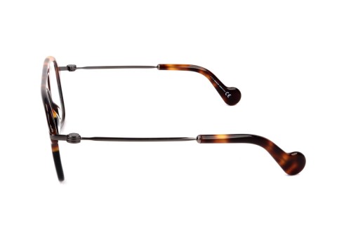 Moncler ML5081 - 056 - 56 Cadres optiques Havane Pilote (Aviateur)