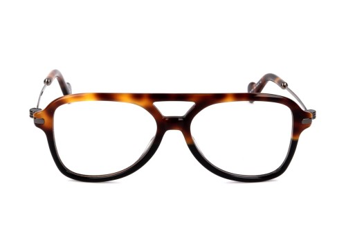 Moncler ML5081 - 056 - 56 Cadres optiques Havane Pilote (Aviateur)