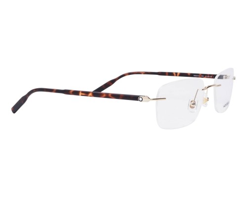 Mont Blanc MB0221O - 002 - 57 Cadres optiques Havana Square