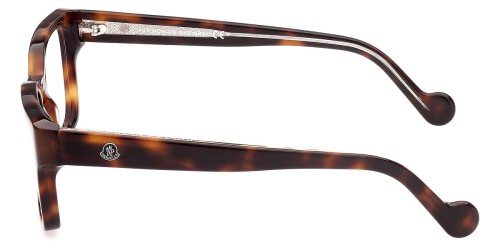 Moncler ML5085 - 056 - 54 Cadres optiques Havane Angulaire