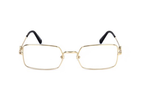 Moncler ML5127 - 032 - 55 Cadres optiques Or, Noir Angulaire