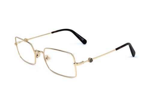 Moncler ML5127 - 032 - 55 Cadres optiques Or, Noir Angulaire