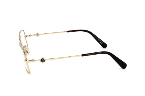 Moncler ML5127 - 032 - 55 Cadres optiques Or, Noir Angulaire
