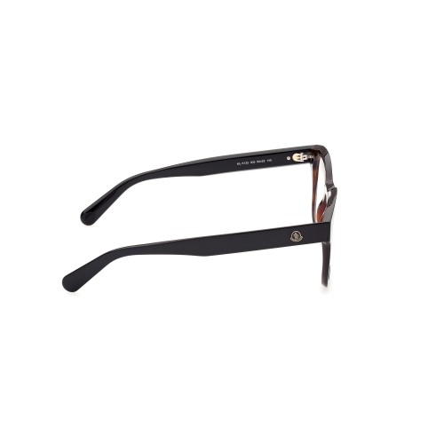Moncler ML5132 - 005 - 52 Cadres optiques Noir Angulaire