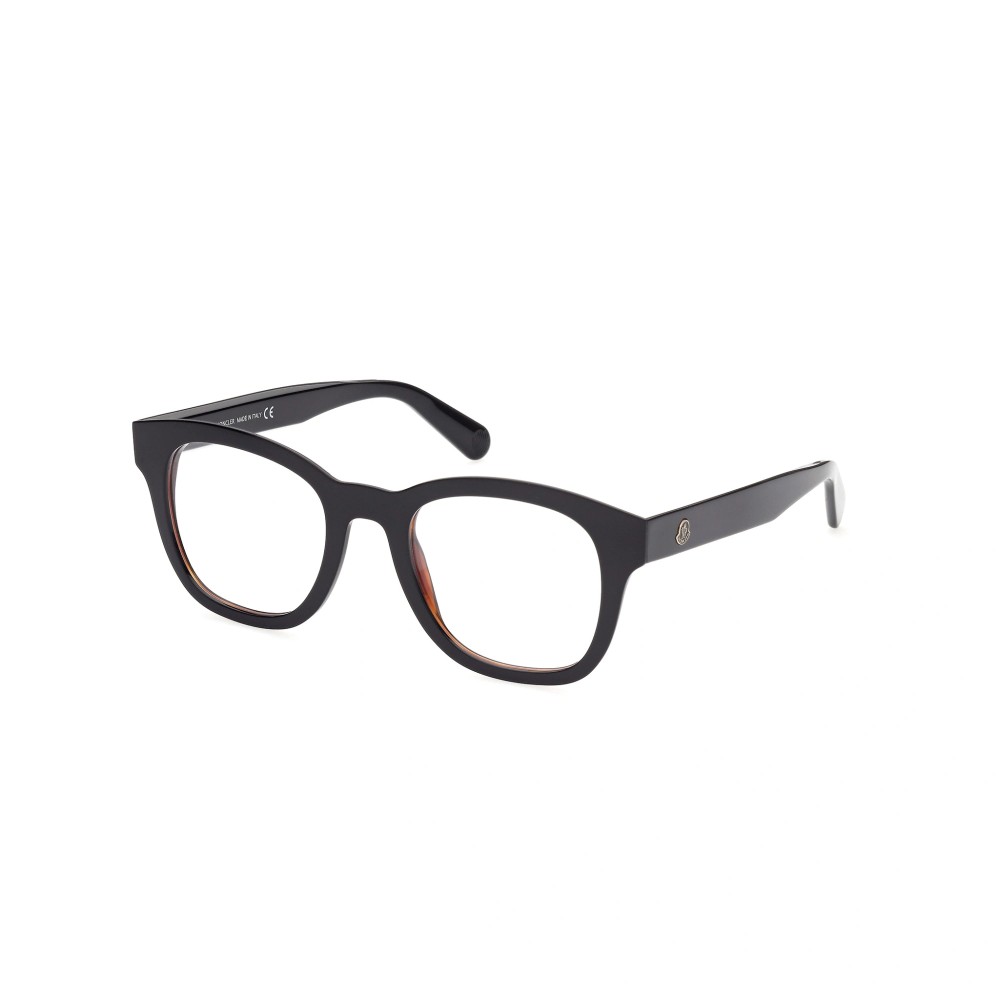 Moncler ML5132 - 005 - 52 Cadres optiques Noir Angulaire