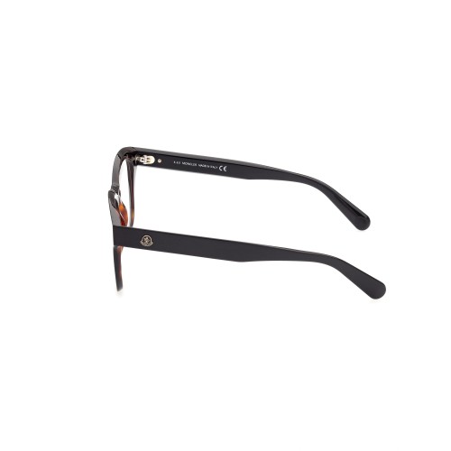 Moncler ML5132 - 005 - 52 Cadres optiques Noir Angulaire
