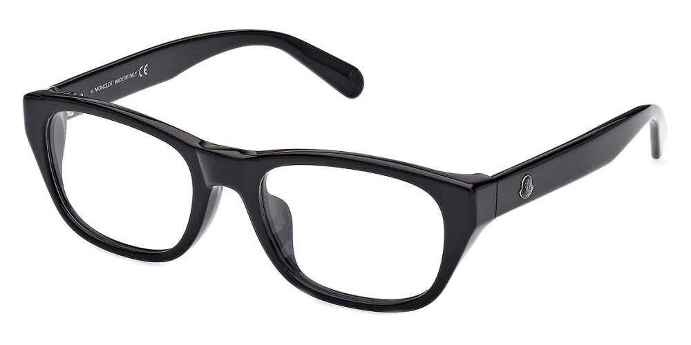 Moncler ML5158-D - 001 - 53 Cadres optiques Noir Angulaire