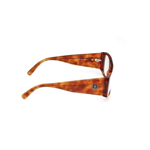 Moncler ML5186 - 052 - 55 Cadres optiques Havane Angulaire