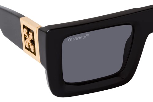 Off-White OERI060 LEONARDO - 1007 - 51 Lunettes de soleil Noir Angulaire
