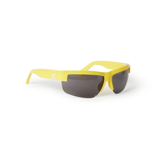 Off-White OERI068 TOLEDO - 1807 - 75 Lunettes de soleil Jaune Angulaire