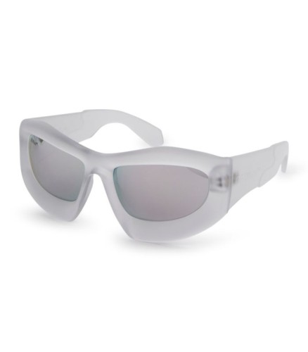 Off-White OERI075 KATOKA - 0072 - 62 Lunettes de soleil Argent Œil de chat