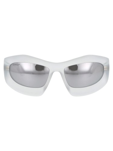 Off-White OERI075 KATOKA - 0072 - 62 Lunettes de soleil Argent Œil de chat