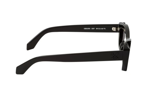 Off-White OERI092 VENEZIA - 1007 - 49 Lunettes de soleil Noir Œil de chat