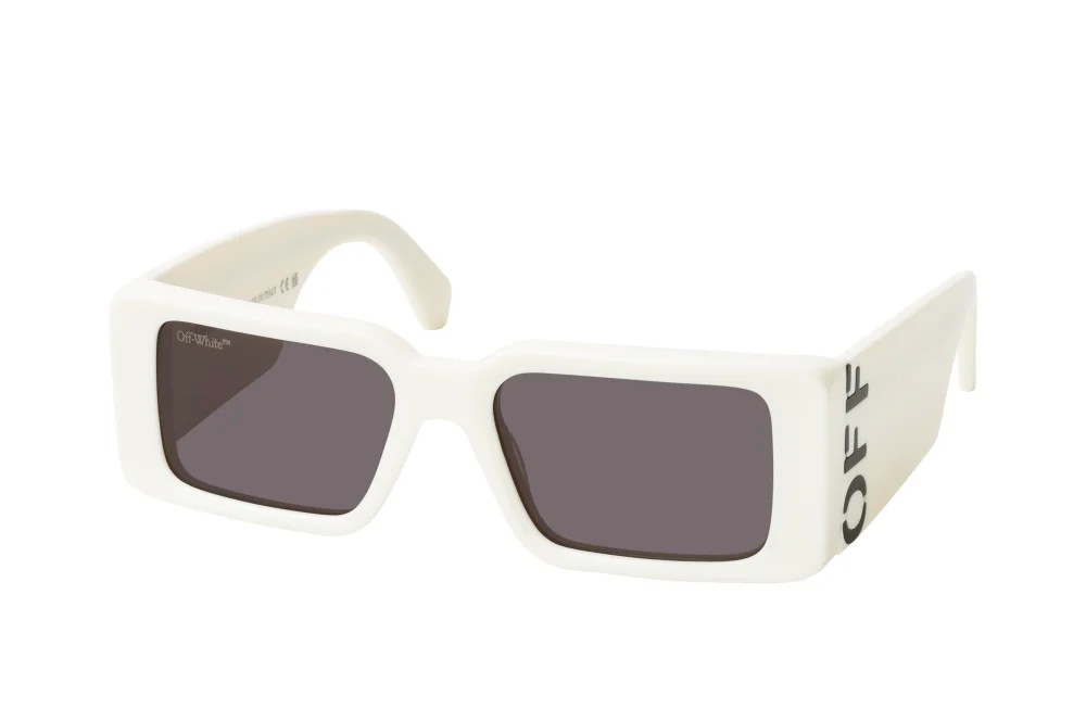 Off-White OERI097 MILANO - 0107 - 54 Lunettes de soleil Blanc Angulaire