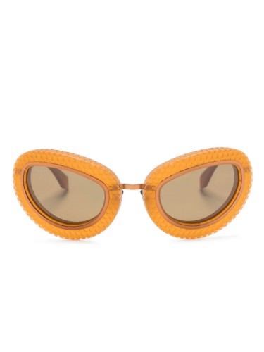 Off-White OERI099 TOKYO - 2764 - 52 Lunettes de soleil Marron Ovale