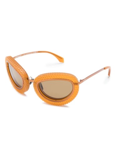 Off-White OERI099 TOKYO - 2764 - 52 Lunettes de soleil Marron Ovale