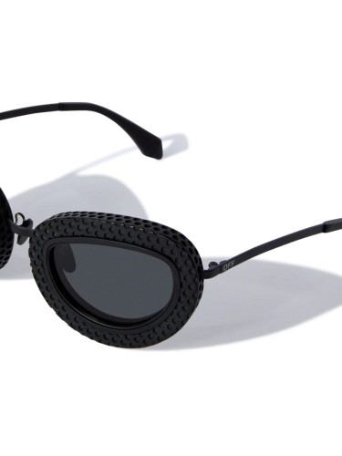 Off-White OERI099 TOKYO - 1007 - 52 Lunettes de soleil Noir Ovale