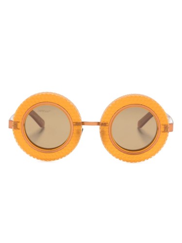 Off-White OERI100 CHICAGO - 2764 - 41 Lunettes de soleil Marron Rond
