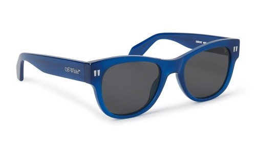 Off-White OERI107 MOAB - 4507 - 52 Lunettes de soleil Bleu Coussin arrondi