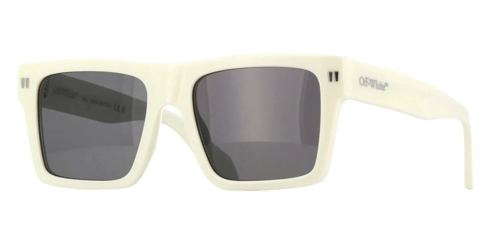 Off-White OERI109 LAWTON - 0107 - 54 Lunettes de soleil Blanc Angulaire