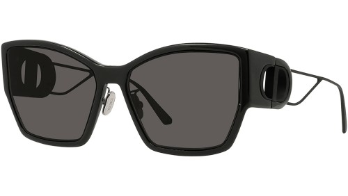 Dior 30 MONTAIGNE S2U - 14A0 B - 60 Lunettes de soleil Noir Œil de chat