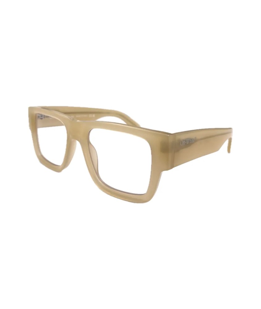 Off-White OERJ040 - 1700 - 52 Cadres optiques Beige Angulaire