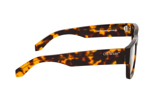 Off-White OERJ040 - 6000 - 52 Cadres optiques Havane Angulaire